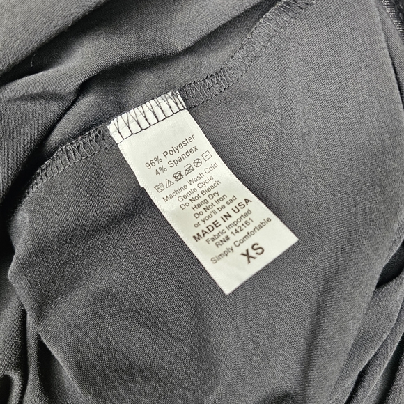 Solid Black LuLaRoe Lynnae - Picture 3 of 6